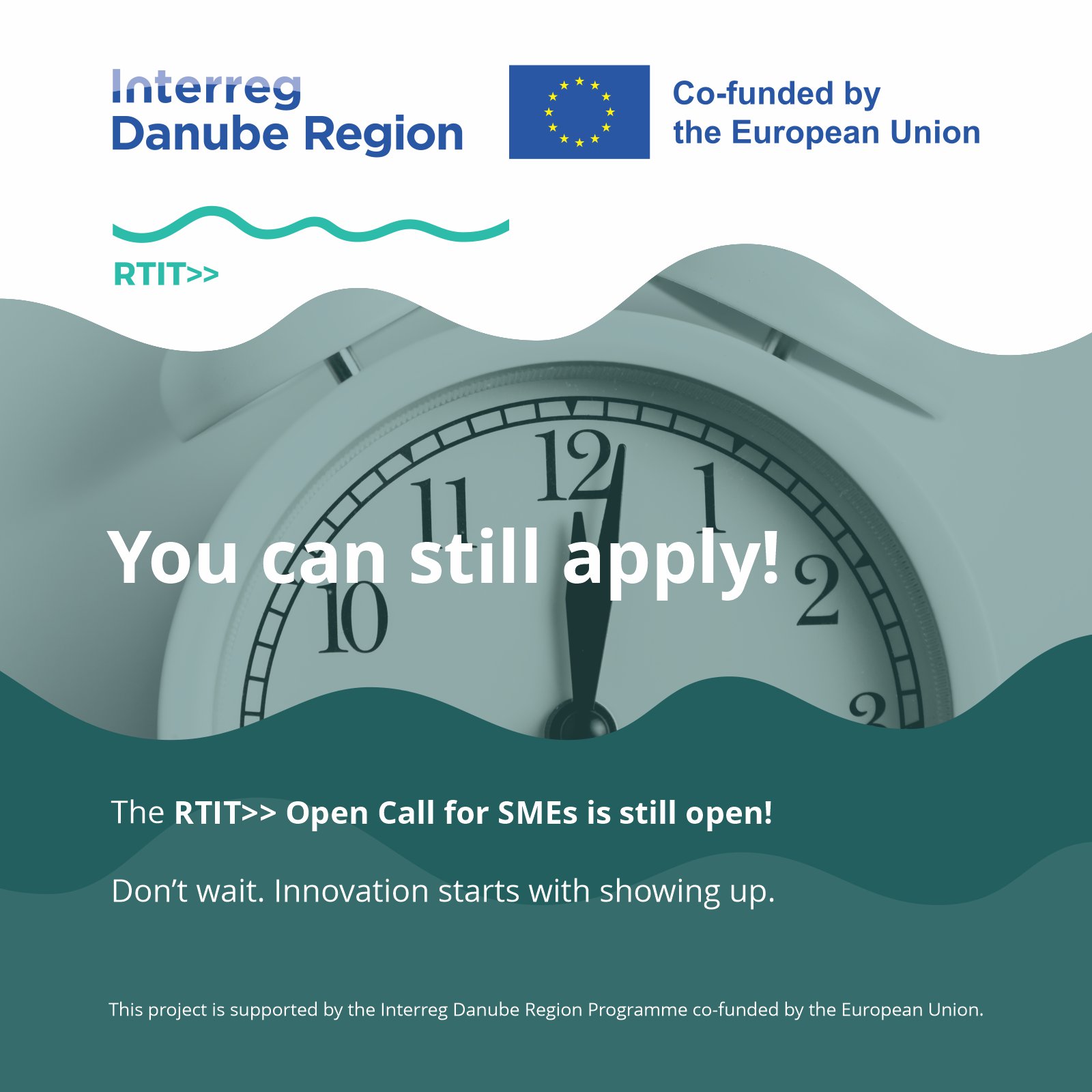 UP - You can still apply! ⏳ The RTIT>> Open Call for SMEs is still open ...