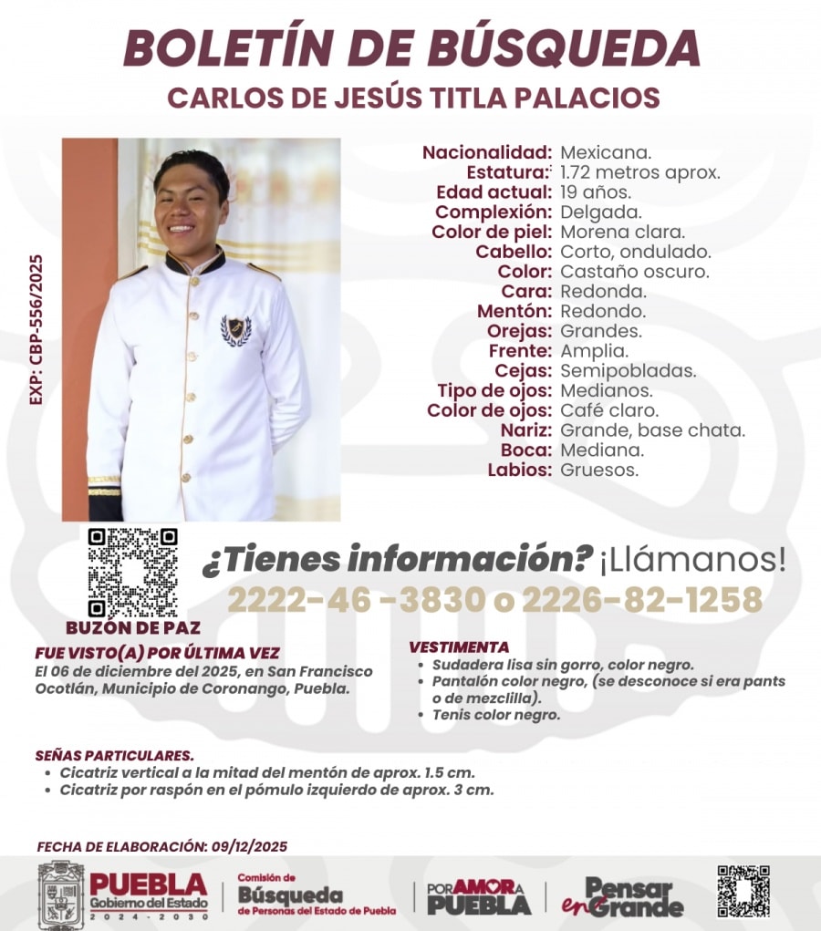 Dirección - #ServicioSocial | 🔍 Ayúdanos a localizar a Carlos de Jesús ...