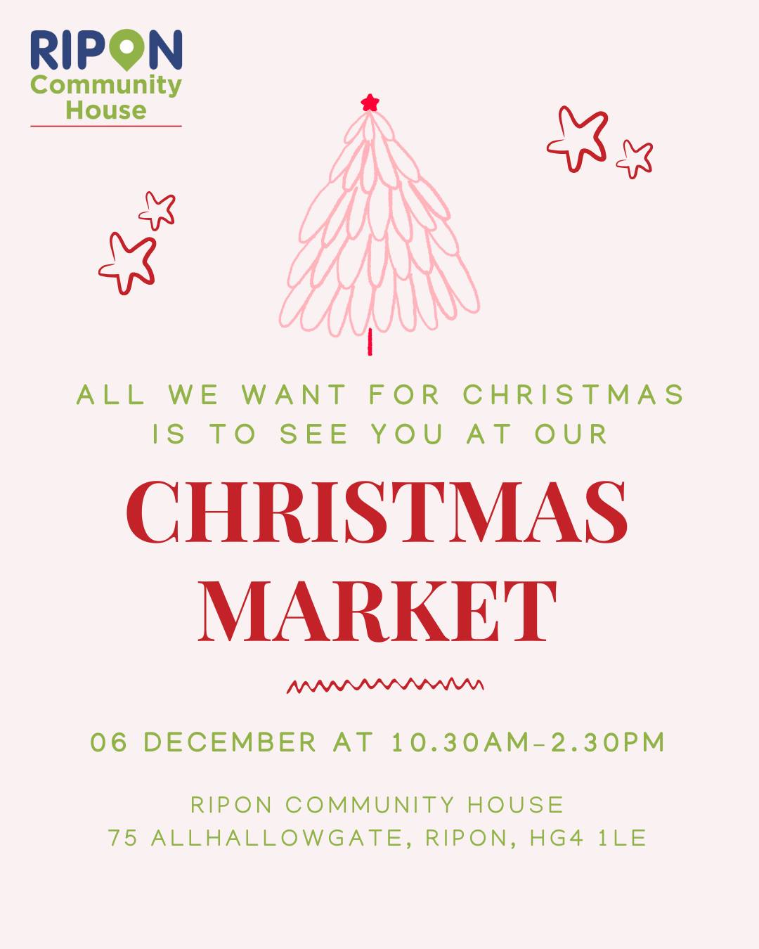 Ripon - 🎄 The Countdown is On! The festive fun at Ripon Community House ...