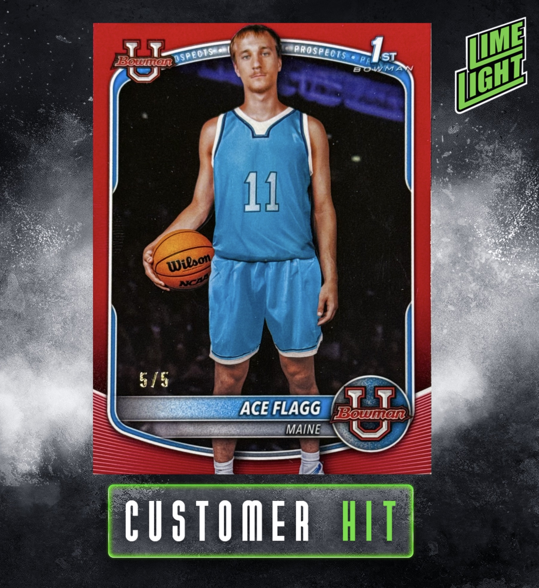 Ace Flagg hits in new Bowman basketball cards