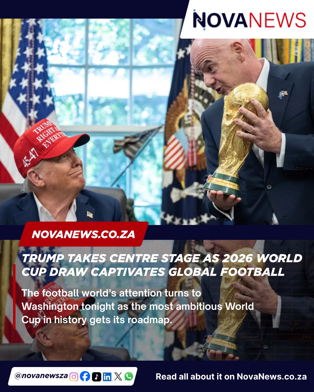 Noordkaap - World Cup 2026 draw takes center stage in Washington | The ...
