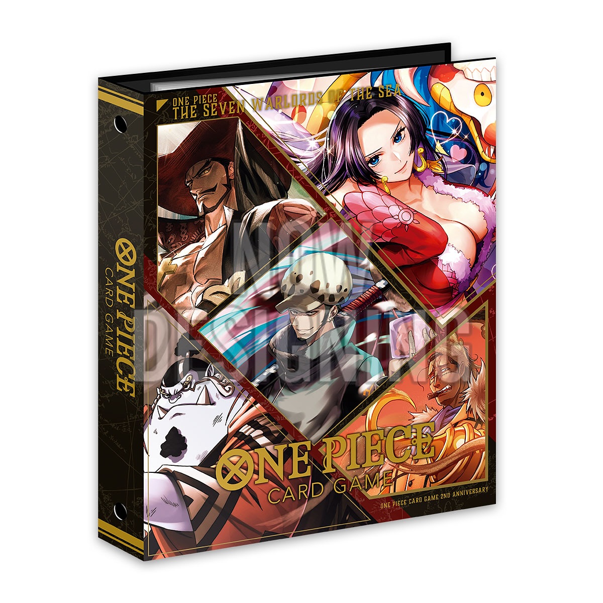 one piece tcg card binder 400 Pockets Binder,Portable Waterproof PU Storage Album,S490 Japanese Original Edition ERRATA POSTOfficial 9-Pocket Binder Vol.1