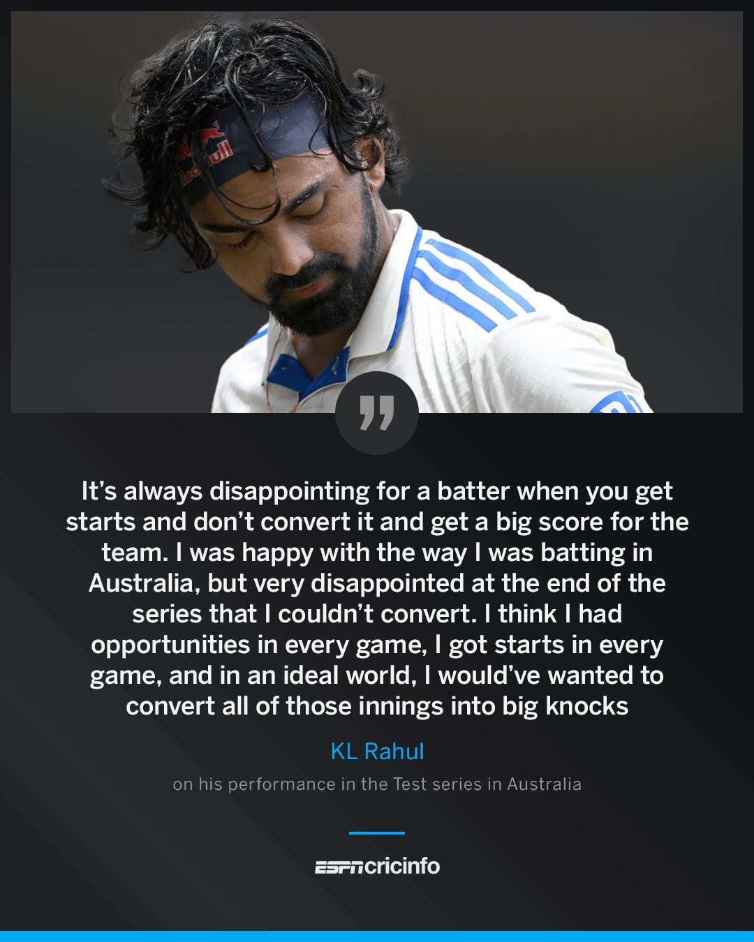 ESPNcricinfo - Will KL Rahul build on an impressive start to this # ...
