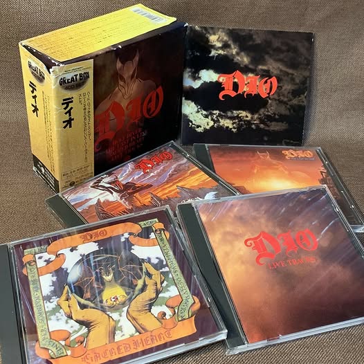 日本限定4枚組限定盤CD BOX ディオ DIO / GREAT BOX Great Box