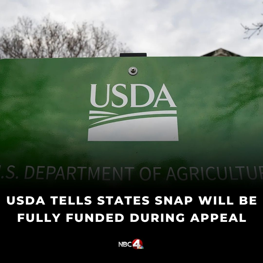 NBC4 - The USDA on Friday told states in a memo that full... | Facebook
