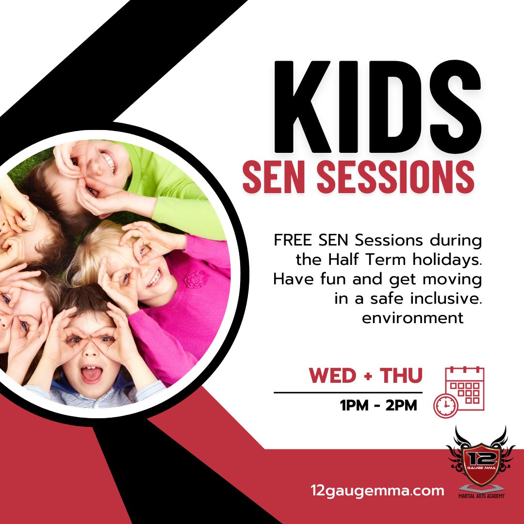 12 Gauge MMA - 🌟 FREE Kids SEN Sessions This Half Term! 🌟... | Facebook