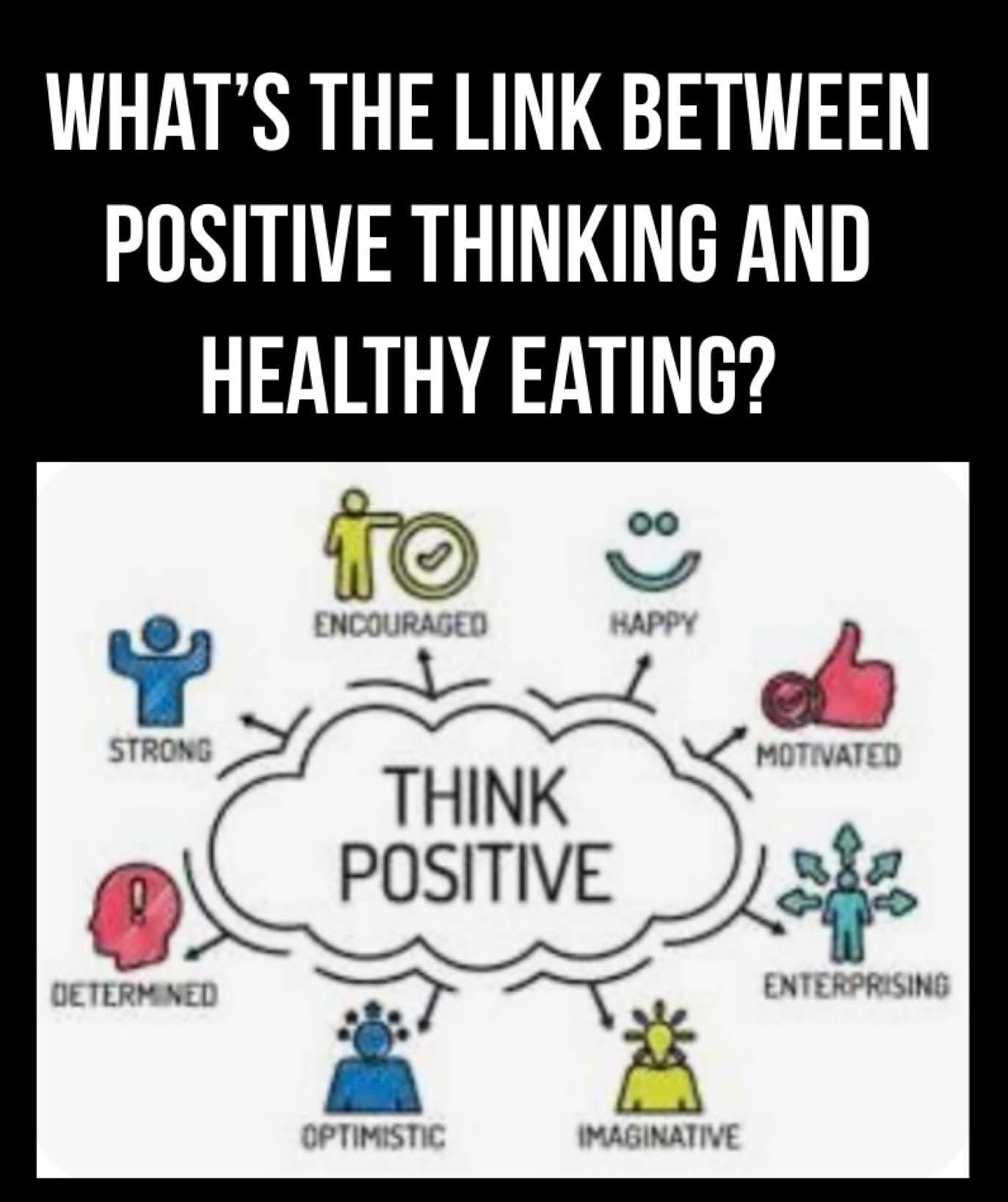 Emulin - ️What’s the link 🔗 between positive thinking and healthy ...