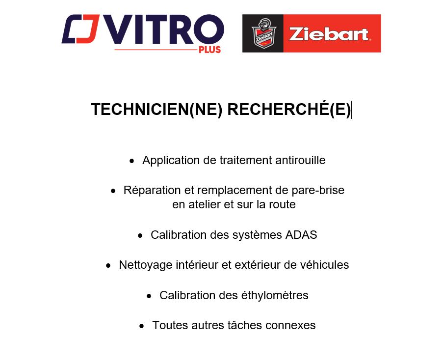 VitroPlus / Ziebart (Cowansville)... - VitroPlus / Ziebart
