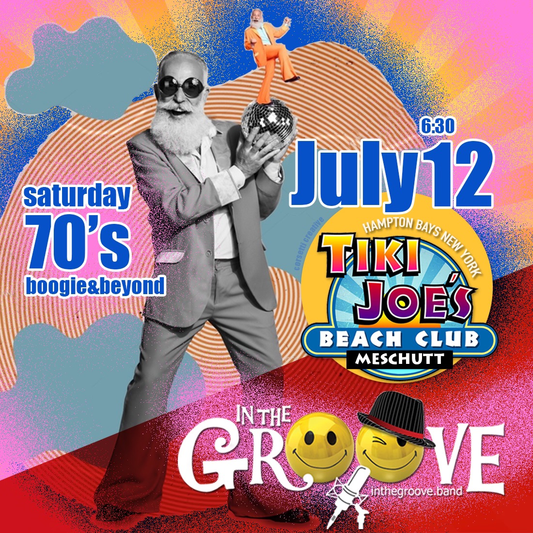 In The Groove 70's Saturday at Tiki Joe's Meschutt