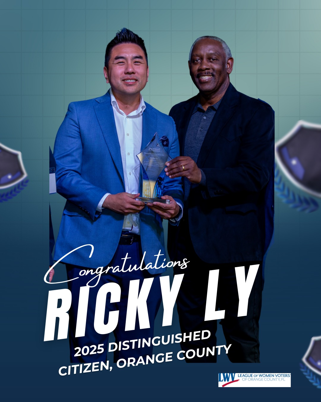 League - CONGRATULATIONS 🏆to Leaguer Ricky Ly who has been awarded the ...