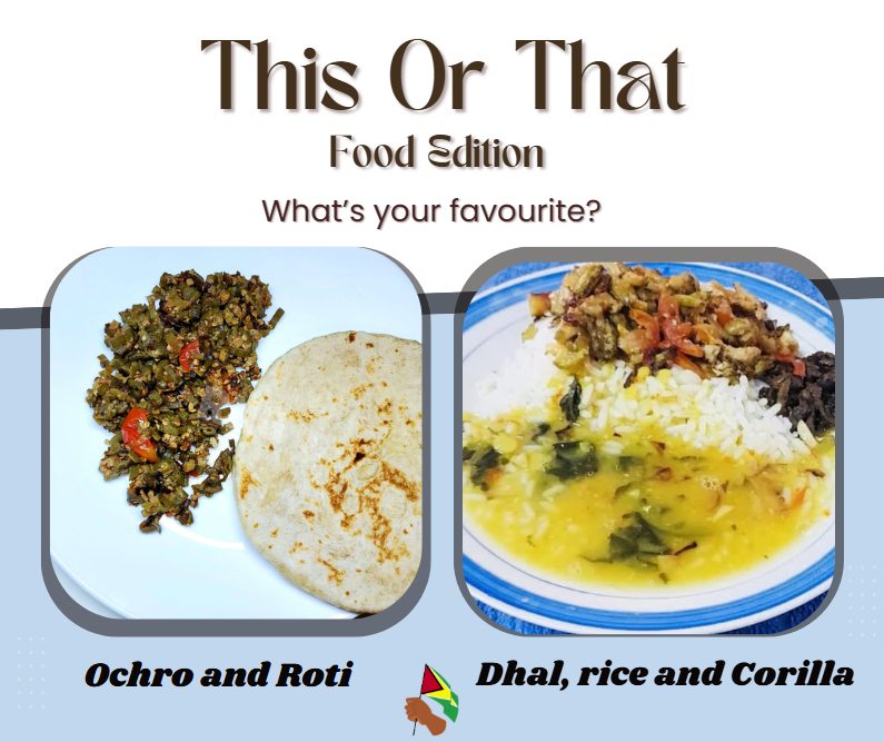 This or That (Food Edition) 👇Let... - Guyana, South America | Facebook