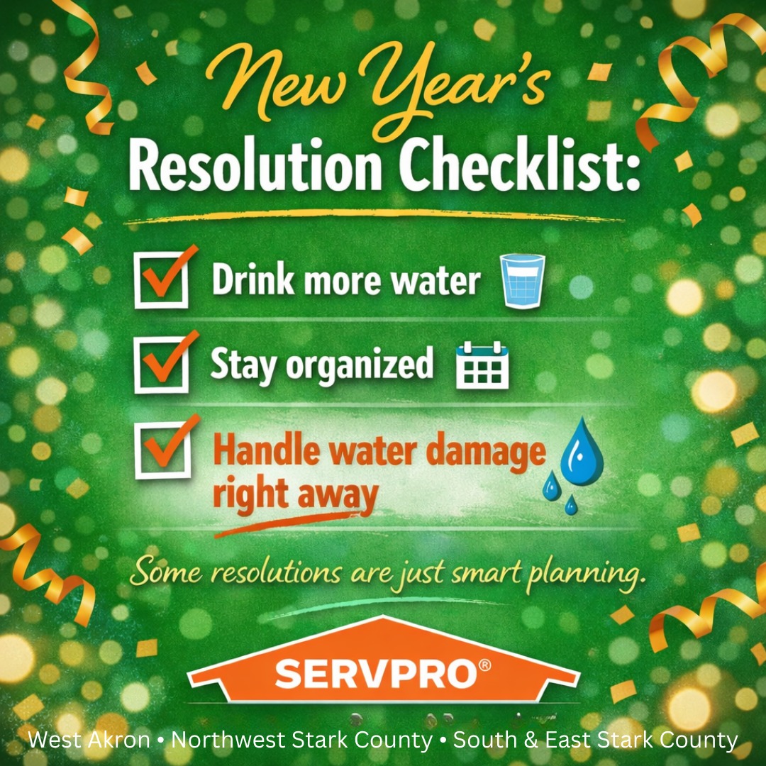 SERVPRO - ️ Resolution check-in! We’re a few days into the New Year—how ...