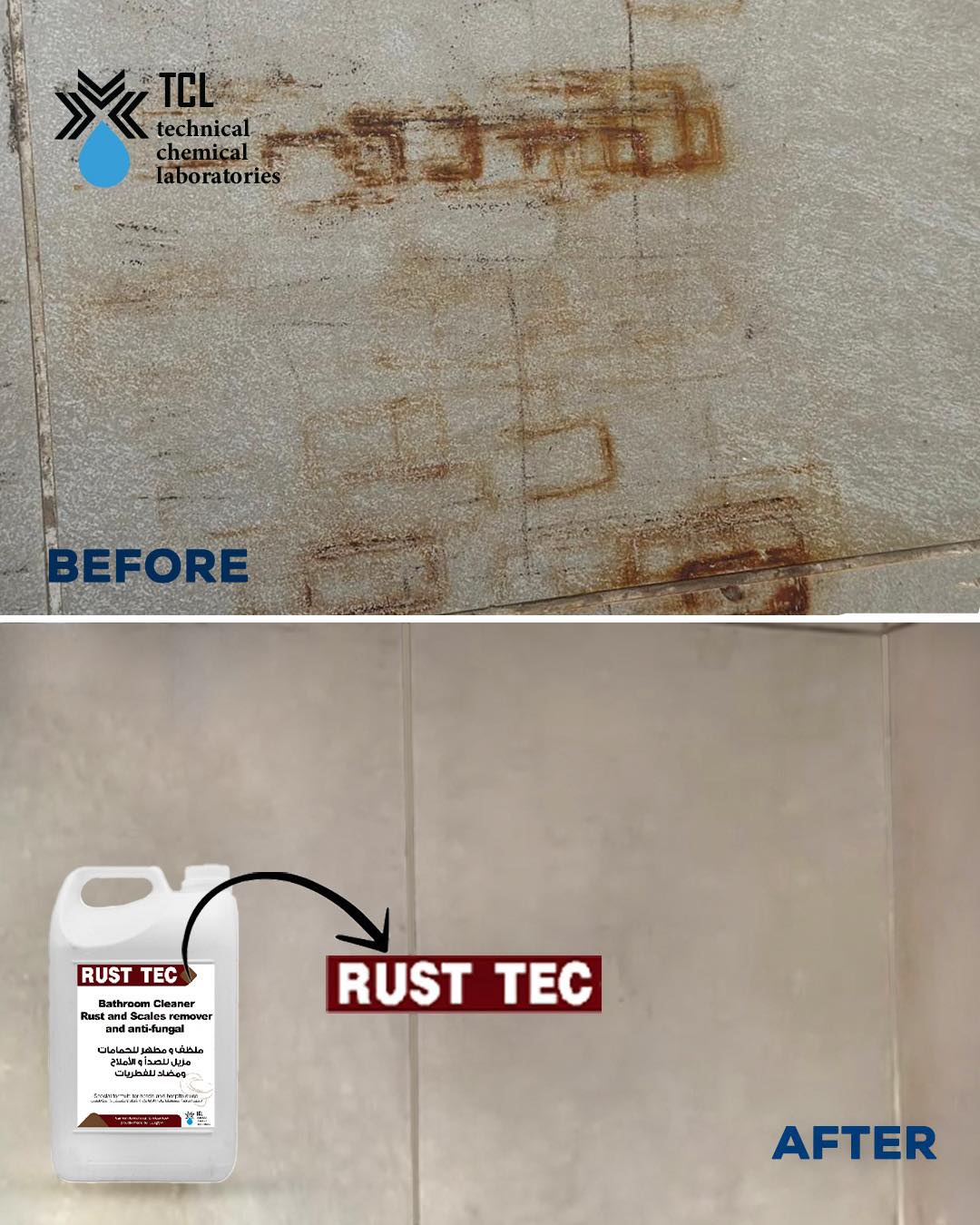 TCL - RUST-TEC Toilet Cleaner and Rust Remover RUST-TEC is a liquid ...