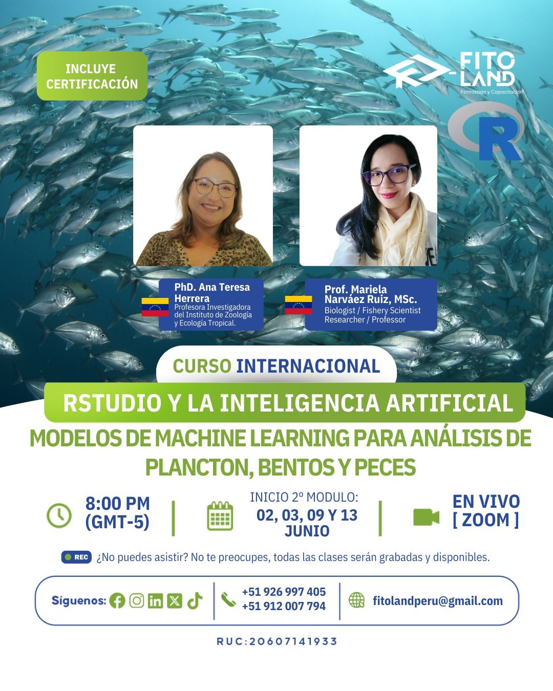 Fitoland - 📢 ¡Atención investigadores, biólogos y apasionados del medio ...