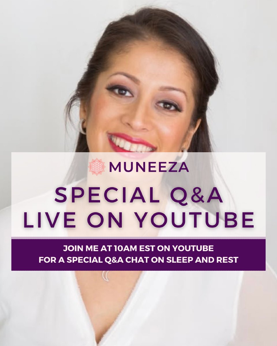 Special Q&A Tomorrow on... - Muneeza - Medical Intuitive | Facebook