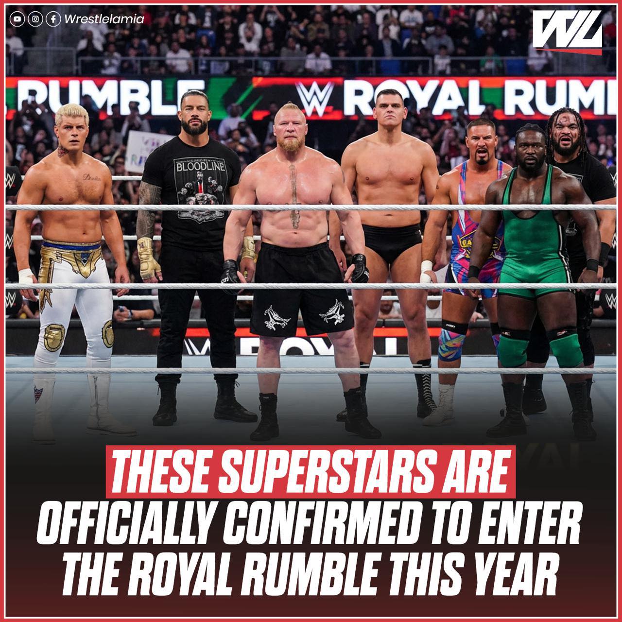 This gonna be the most stacked Royal... - Wrestlelamia.com | Facebook
