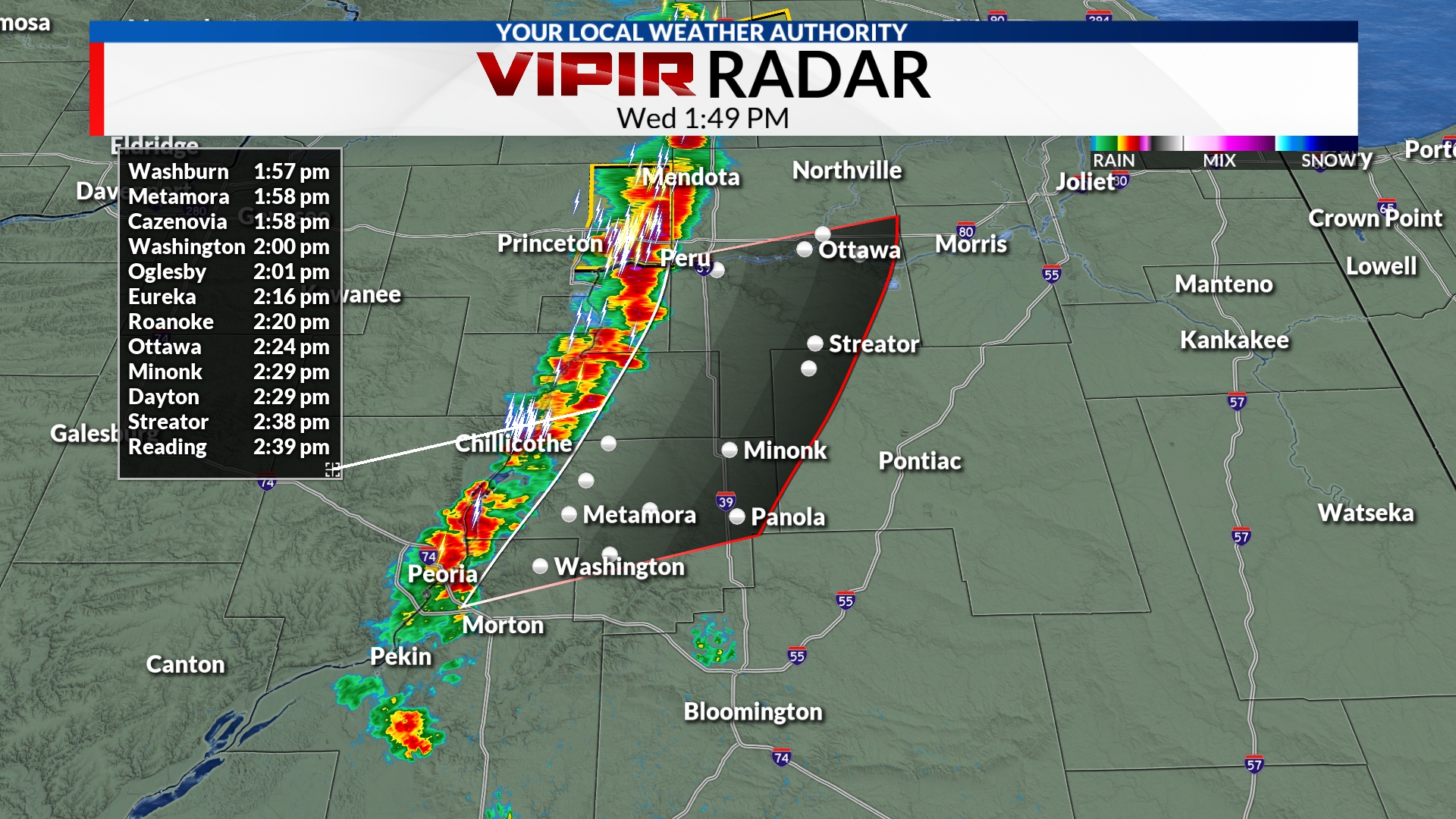 A line of thunderstorms along... - Meteorologist Chris Yates | Facebook