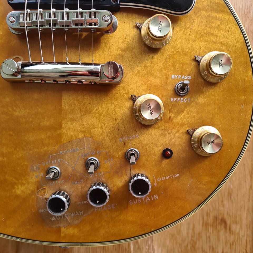 Restored Fresher FL-301 guitar from 1970s