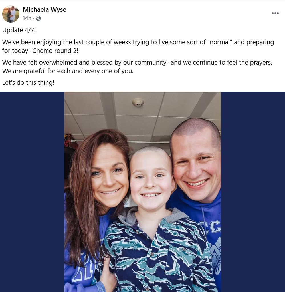 Ross - Please keep Rallying for Remington! Keep those prayers coming ...