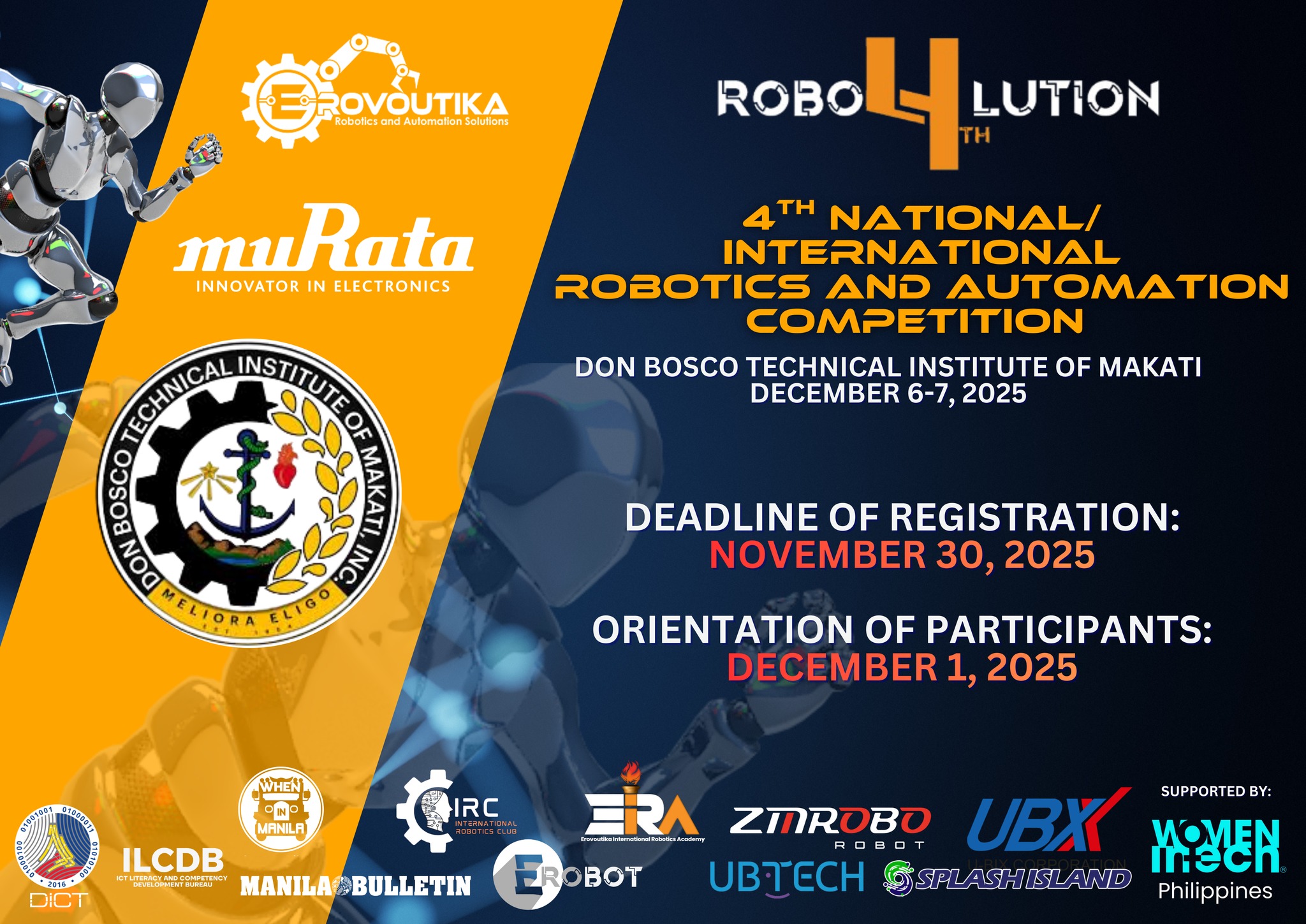 📣 𝐆𝐞𝐭 𝐑𝐞𝐚𝐝𝐲... - International Robotics and Automation Summit | Facebook