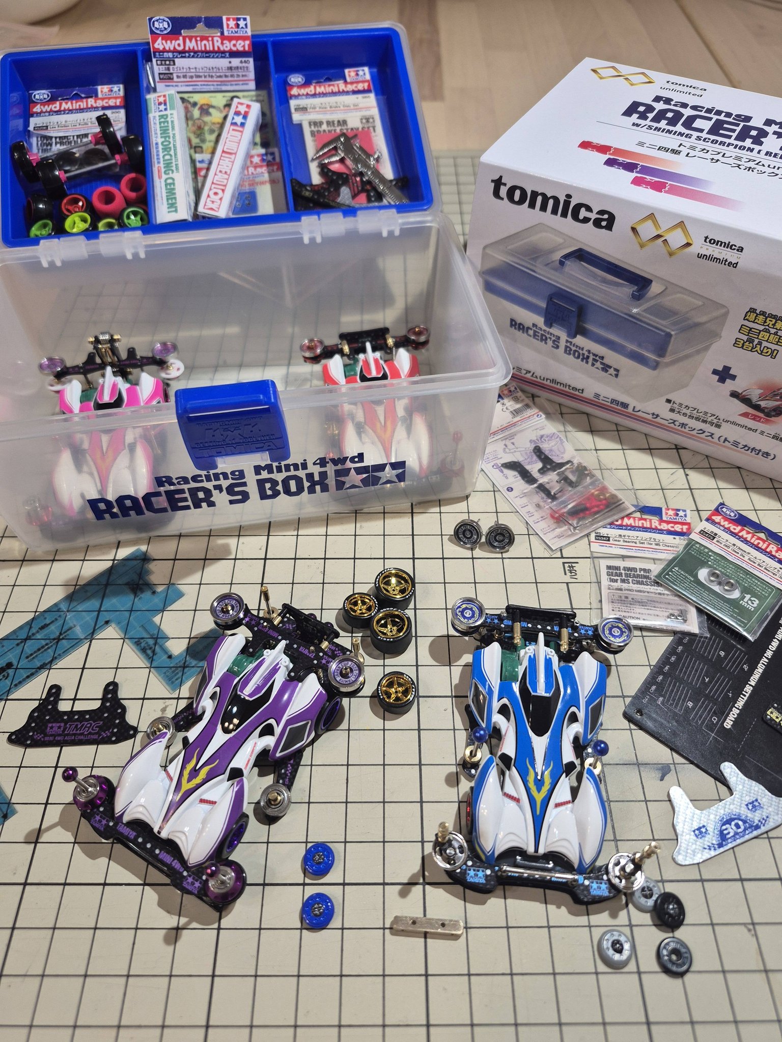 ま*ち様 TOMICA Racing Mini 4WD RACER