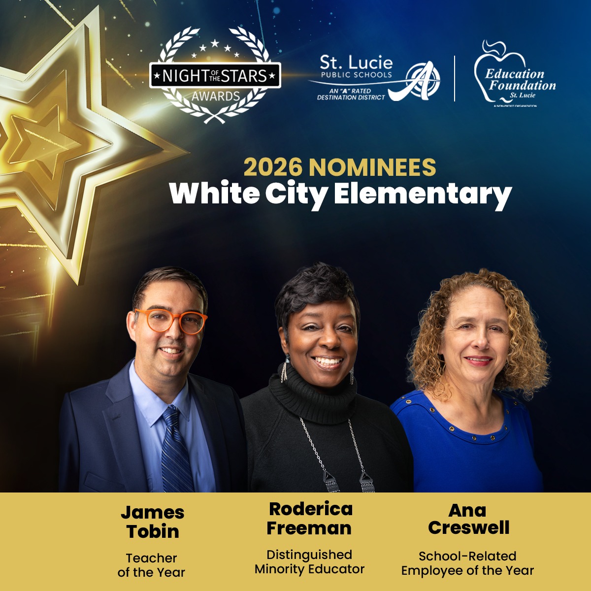 St. - Congratulations to our 2026 Night of the Stars Nominees! 🌟 Follow ...
