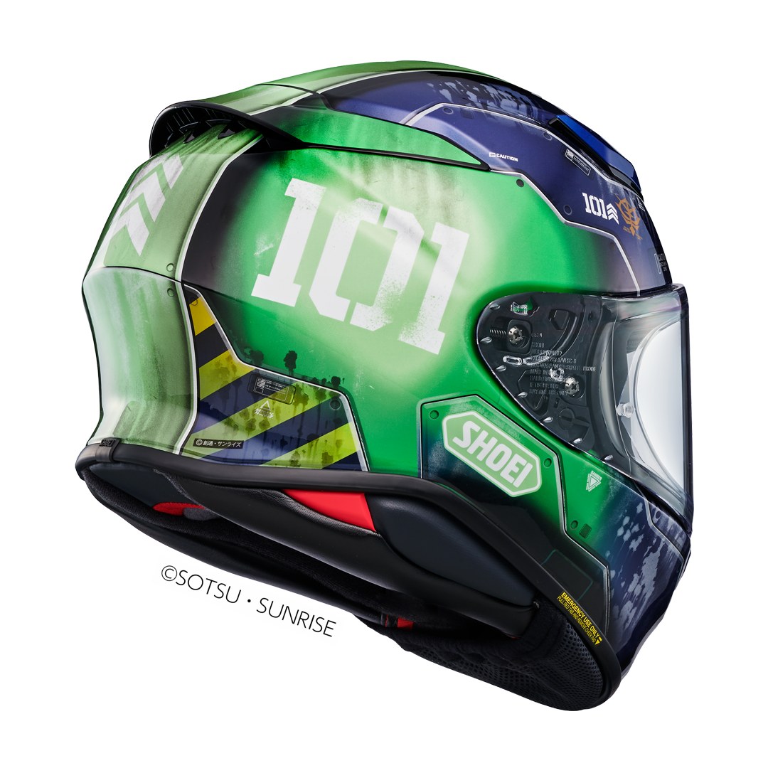 Shoei Z-8 RX-78-02 Gundam TC10 (Limited Edition) Sizes Available
