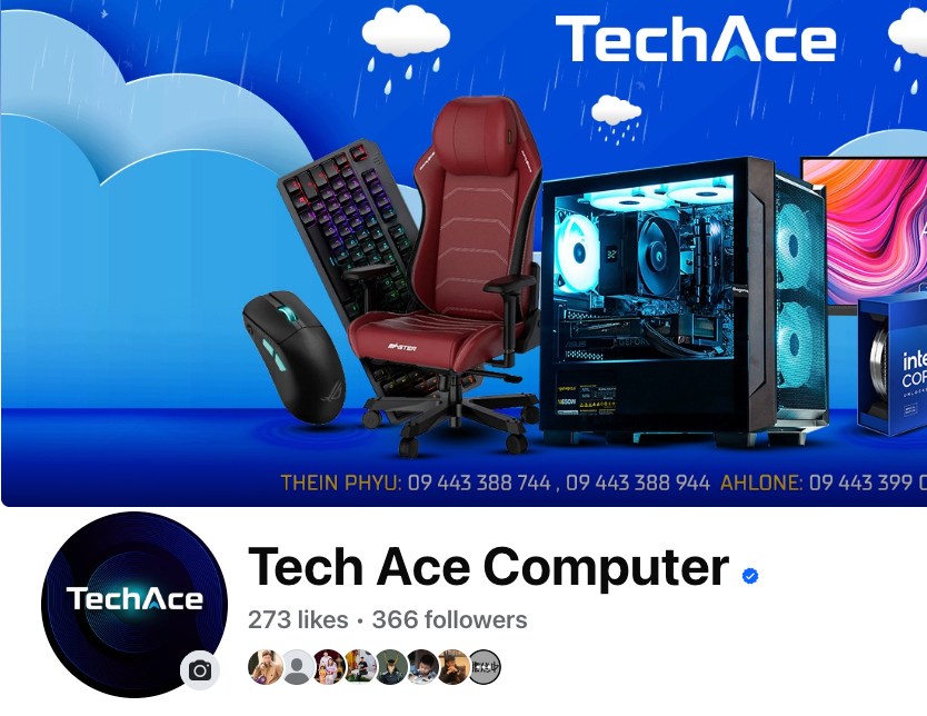 Tech - Tech Ace ရဲ့ အသစ် Verified Page လေး | Facebook