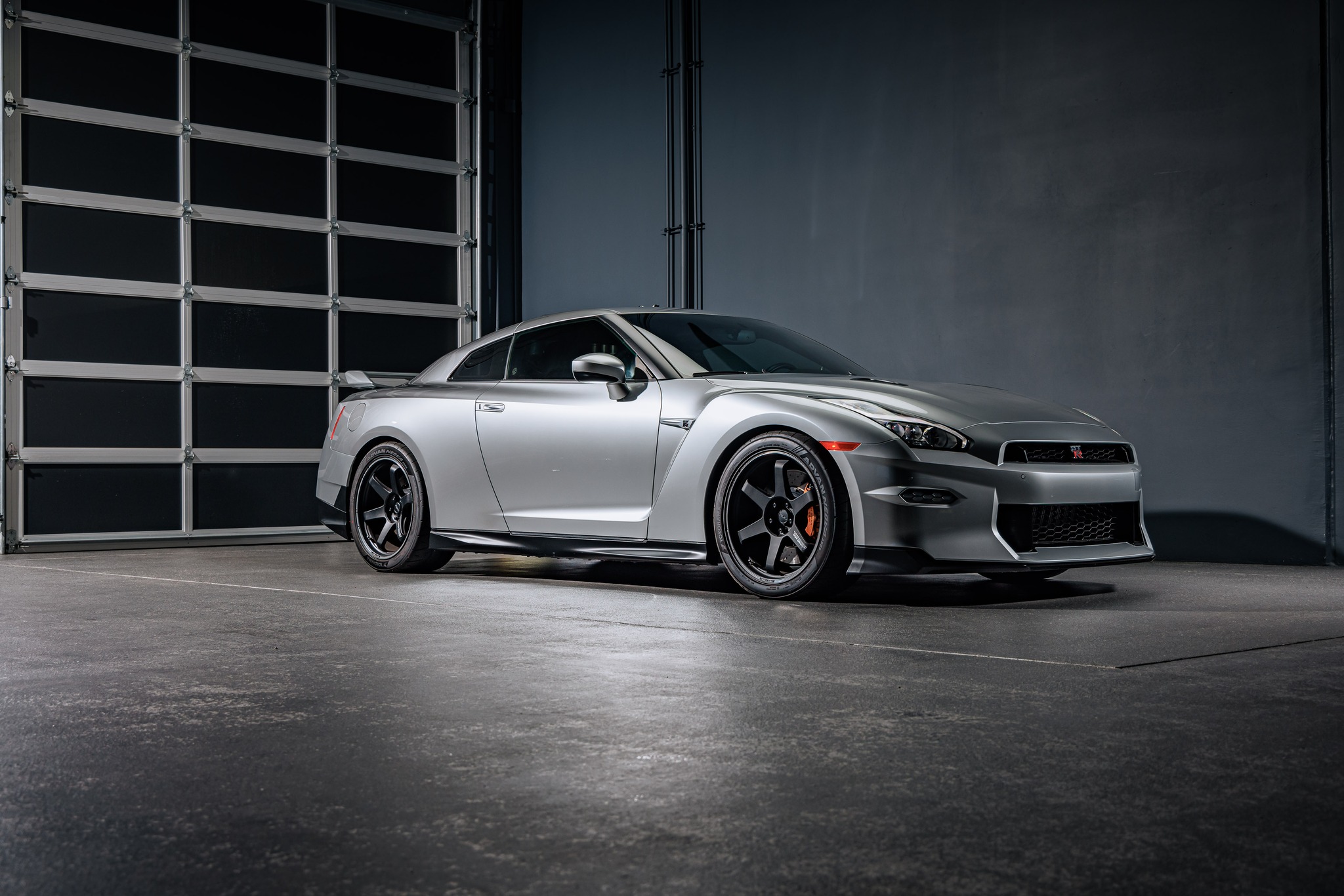 This Nissan R35 GT-R stopped by for a suspension overhaul, and we 