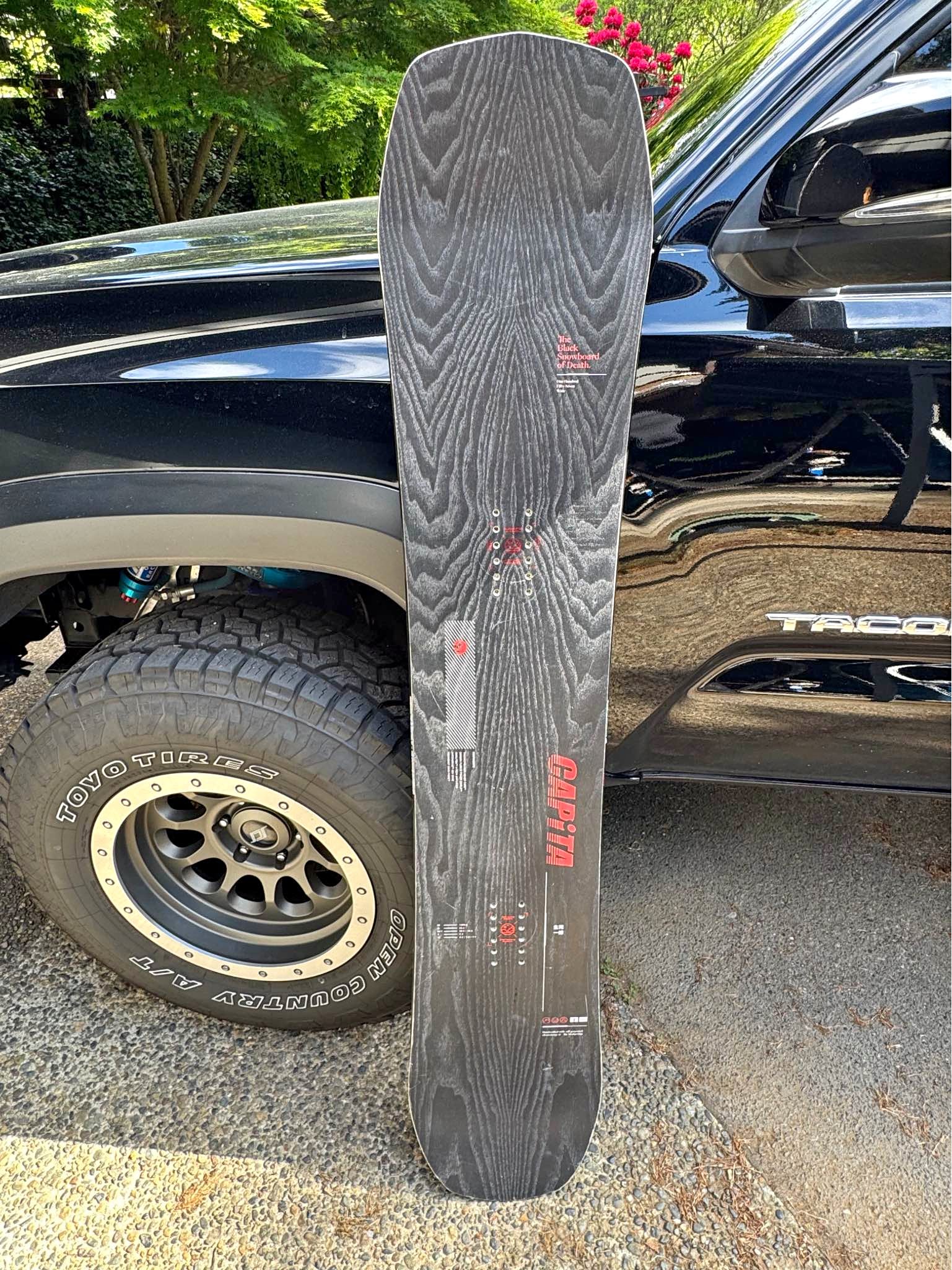2024 Capita black snowboard of death 157w - Snowboards - Redmond 