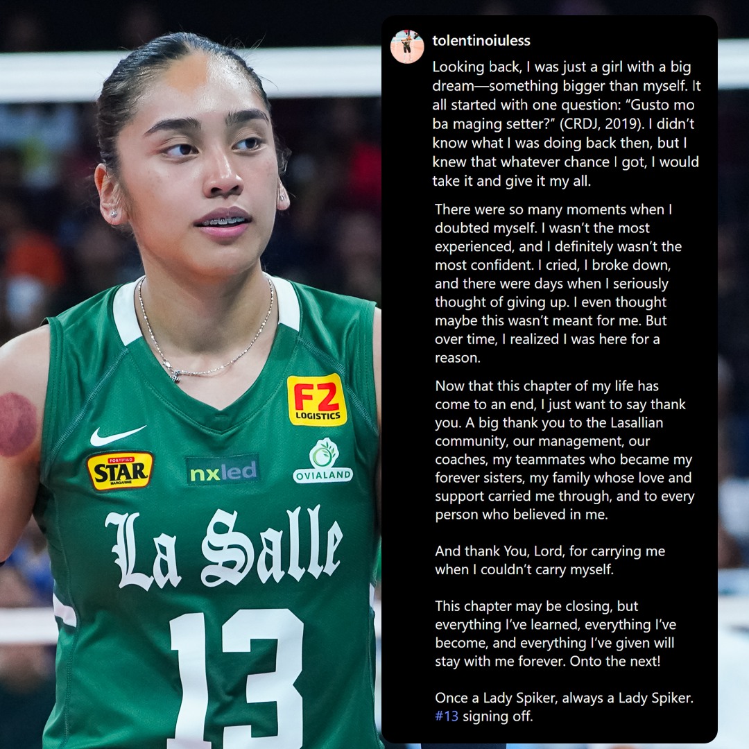 One - ‘ONCE A LADY SPIKER, ALWAYS A LADY SPIKER’ 💚🏹 DLSU Lady Spiker ...