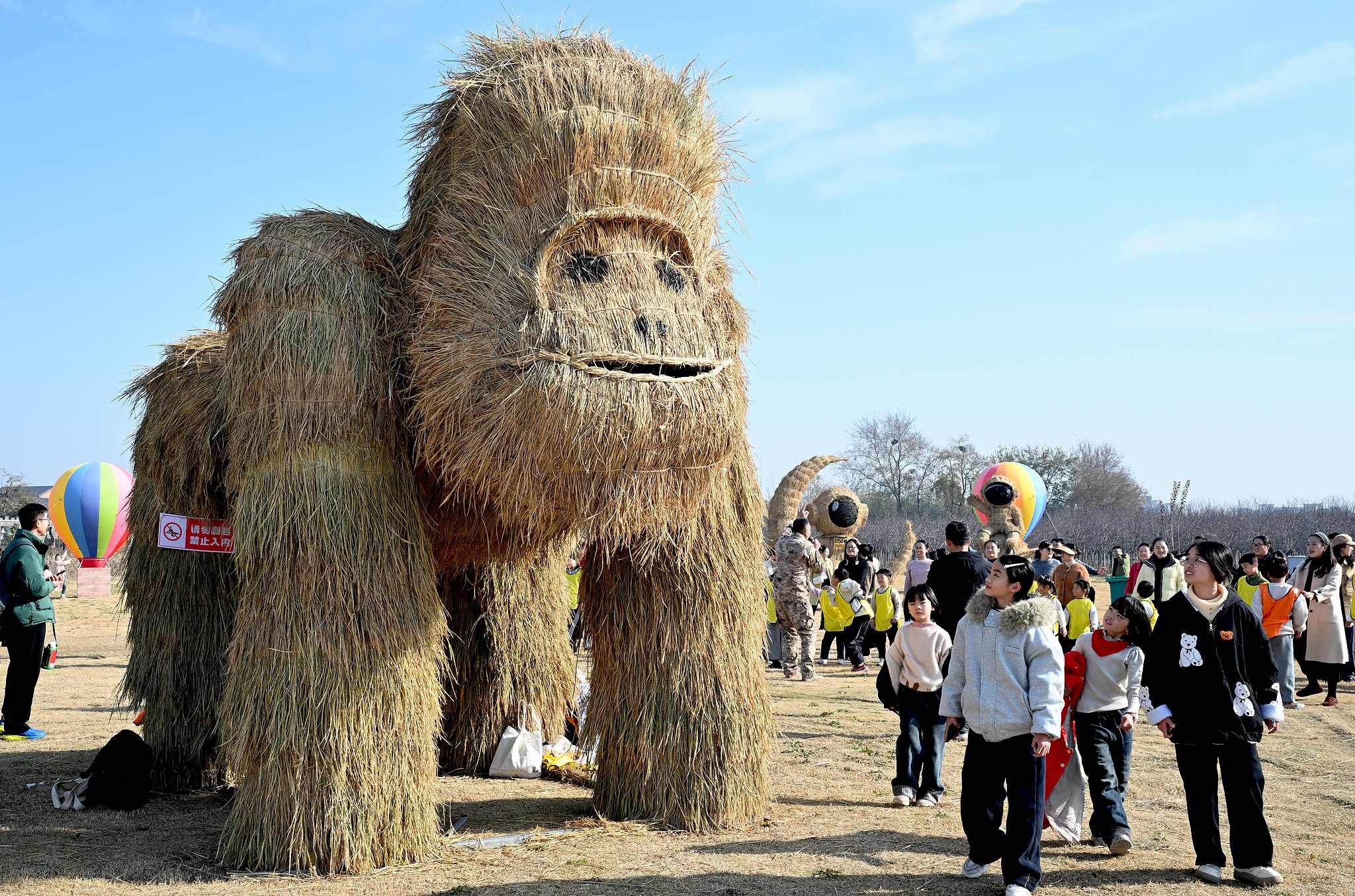Learn Chinese - The Giant Scarecrow Art Festival just... | Facebook