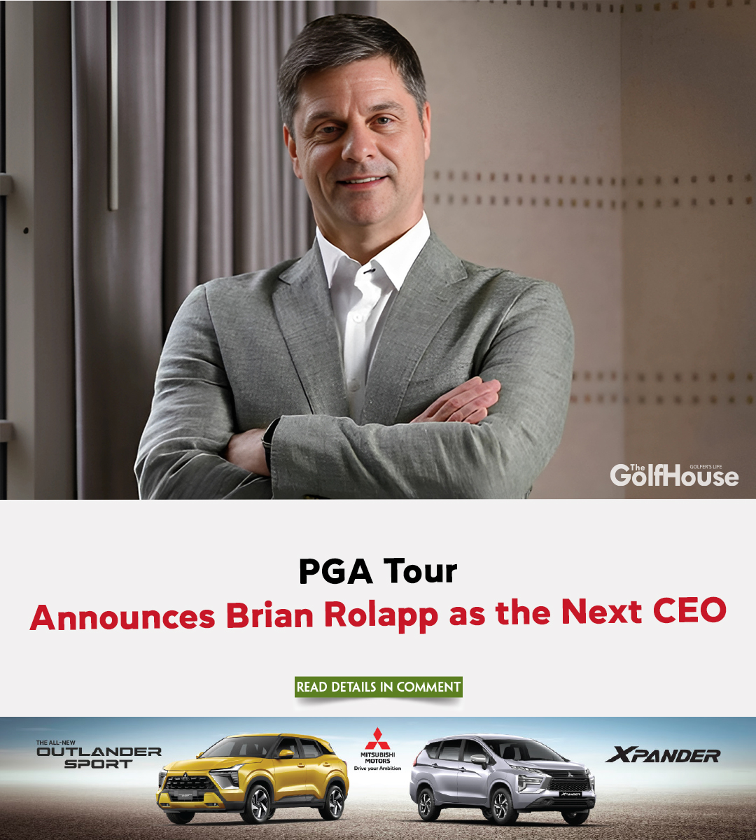 TheGolfHouse - The PGA Tour has officially named Brian Rolapp as its ...