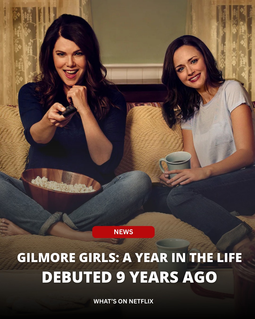 What's - 9 years ago today GILMORE GIRLS: A YEAR IN THE LIFE debuted on ...