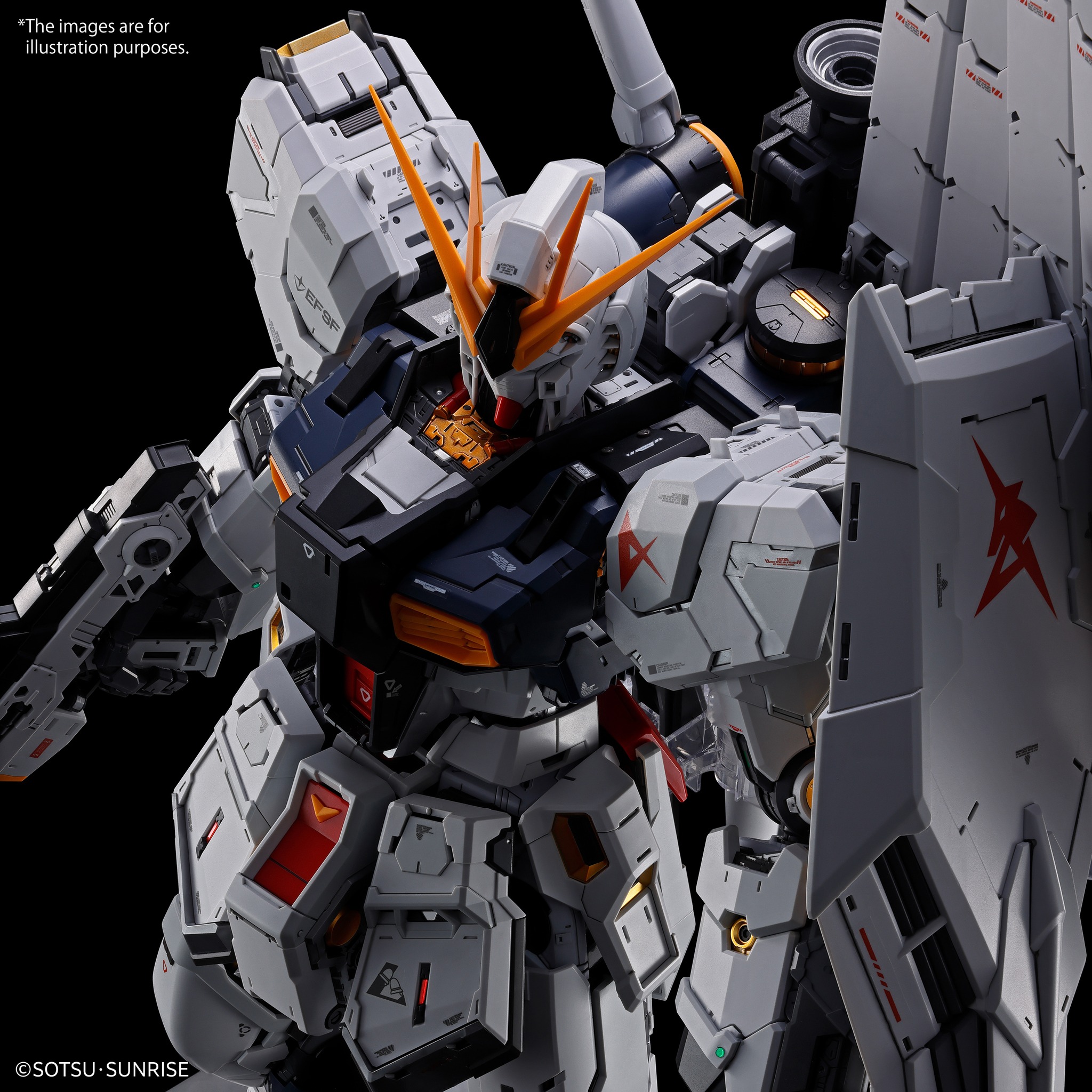 今日追加公開全新拍攝圖片！ ／ PG UNLEASHED 1/60 ν鋼彈為了慶祝鋼彈 