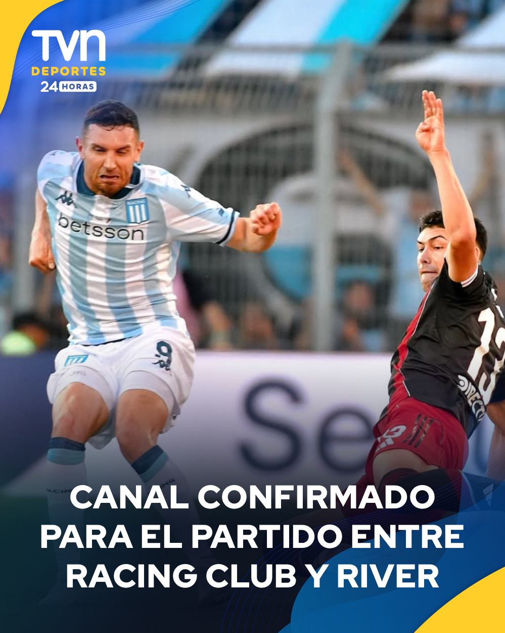 24horas.cl - Racing Club vs. River Plate, Liga Profesional de Argentina ...