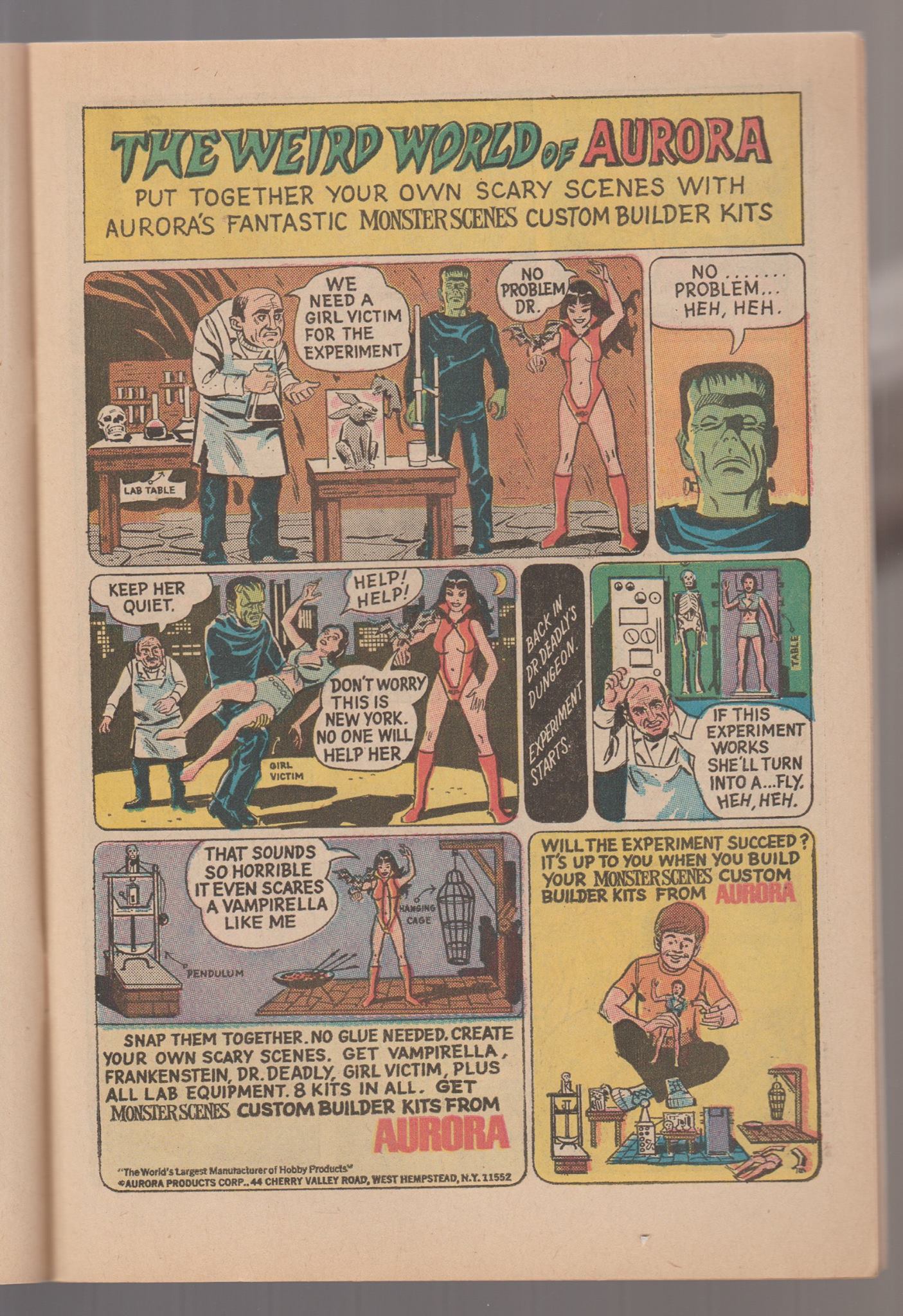 How about these comic book ads