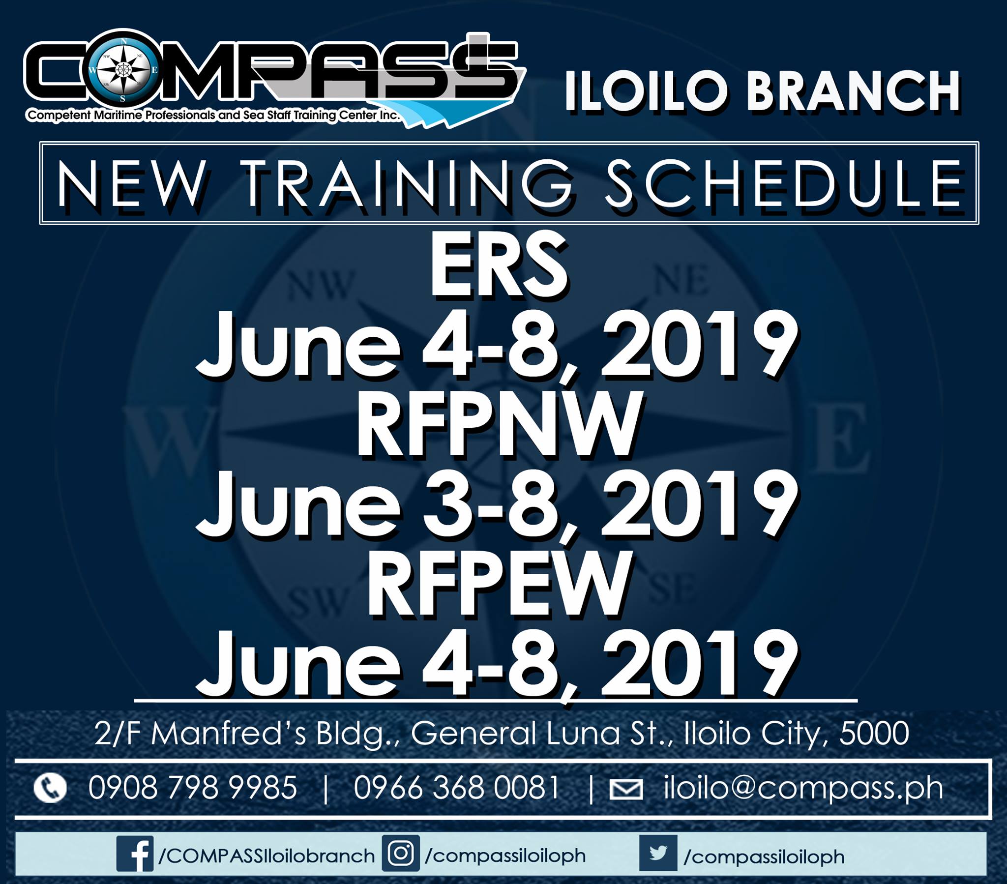 COMPASS Iloilo - Good day Seafarers! Here's our Training...