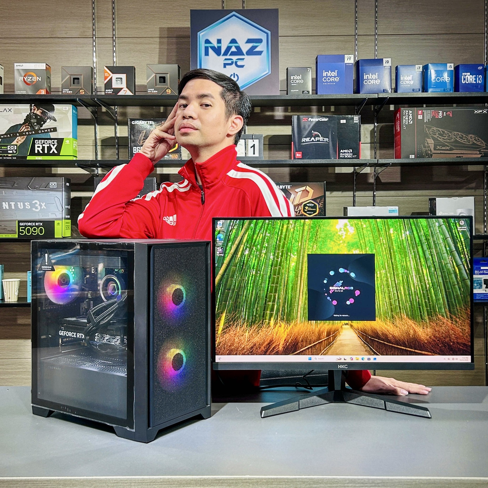 NAZ PC - New rig, new SLAY era 🔥 Thank you Sir Maro for... | Facebook