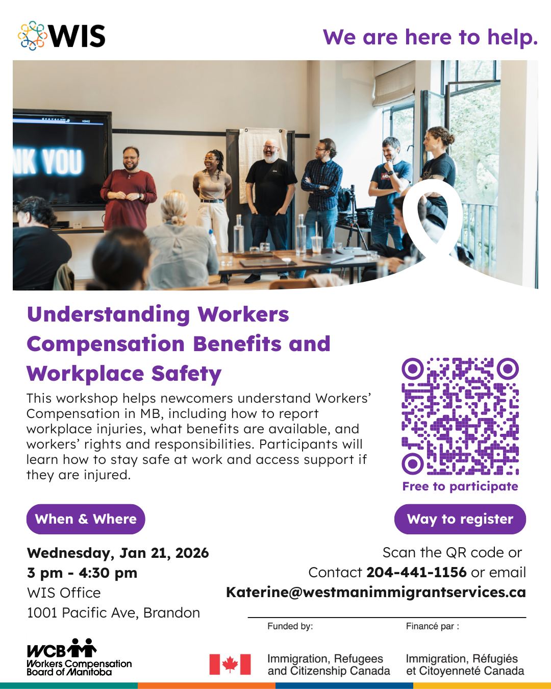 Westman - New to working in Manitoba? Join us to learn about workers ...