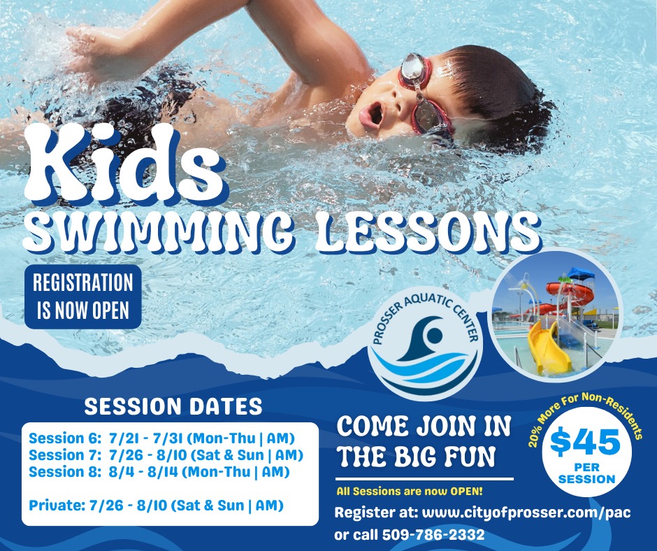☀️ 𝗙𝗜𝗡𝗔𝗟 𝗦𝗪𝗜𝗠 𝗟𝗘𝗦𝗦𝗢𝗡... - Prosser Parks and Recreation | Facebook