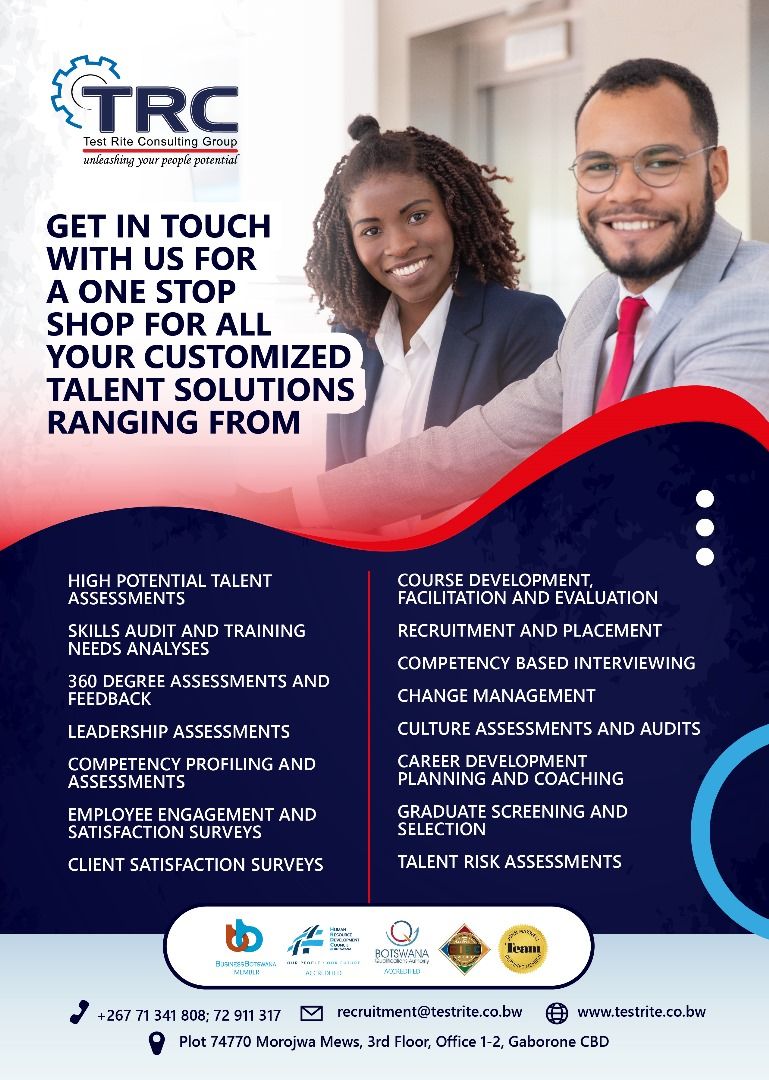 Test Rite Consulting - TRC Group | Gaborone