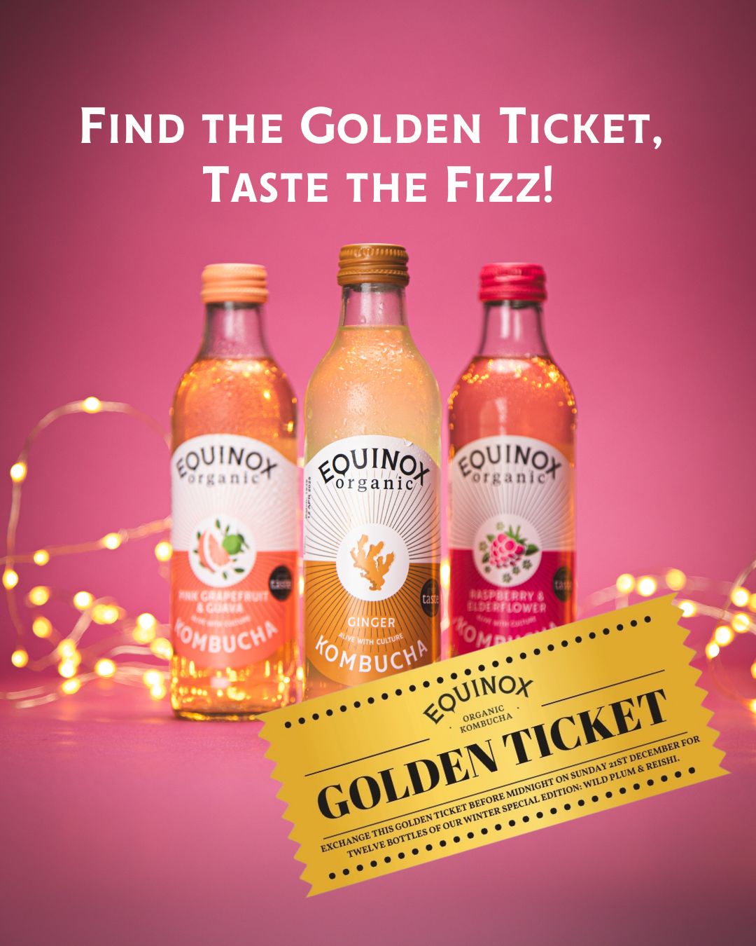 Equinox - Golden Ticket alert! They’re officially on the move… going ...