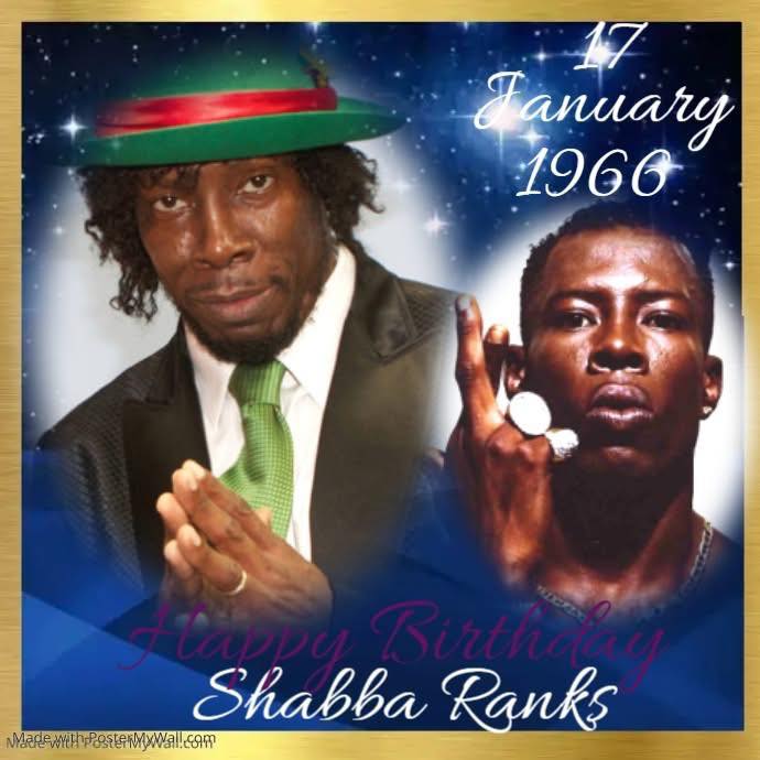 The National - HAPPY 60th BIRTHDAY Shabba Ranks, a Jamaican dancehall ...