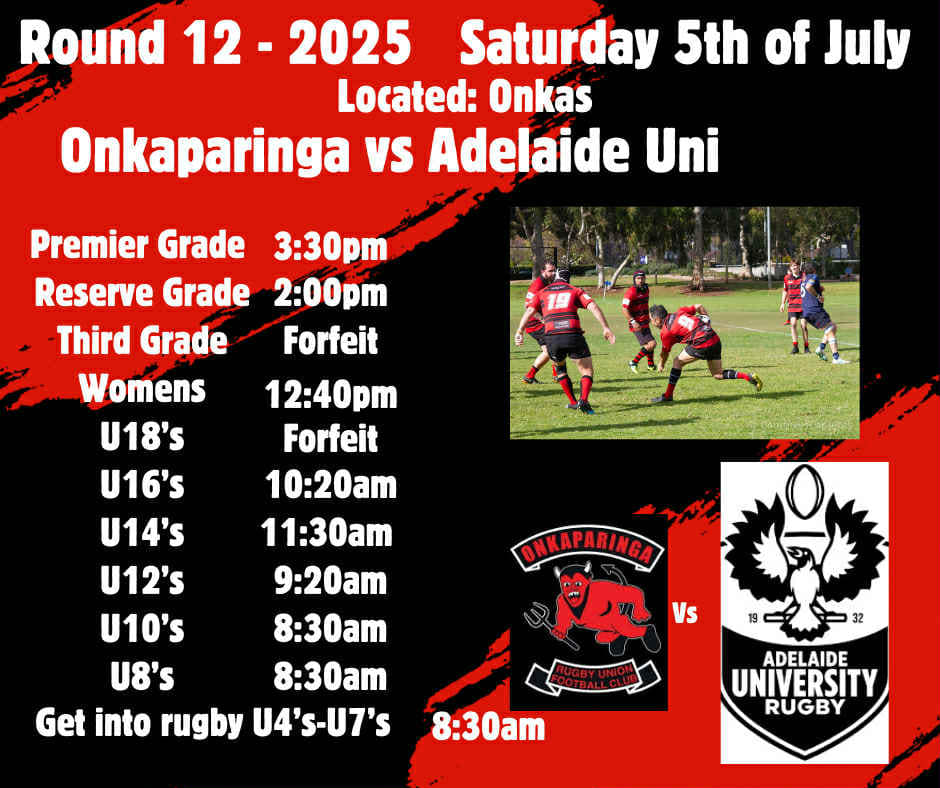 Onkaparinga Rugby Union... - Onkaparinga Rugby Union Club