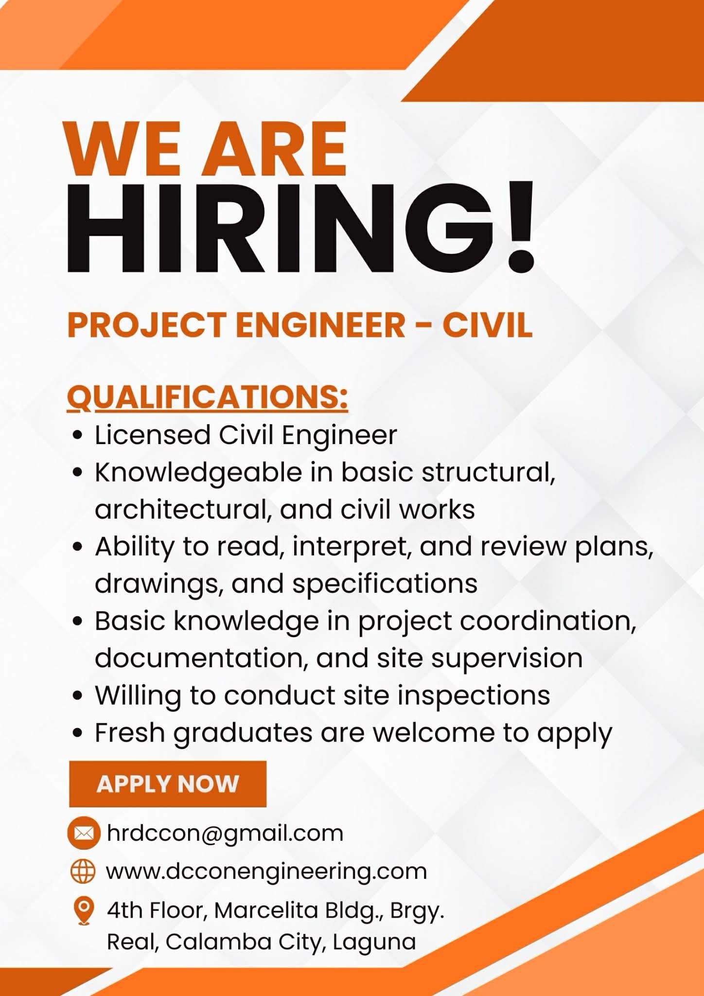 DCCON Engineering Services | Calamba