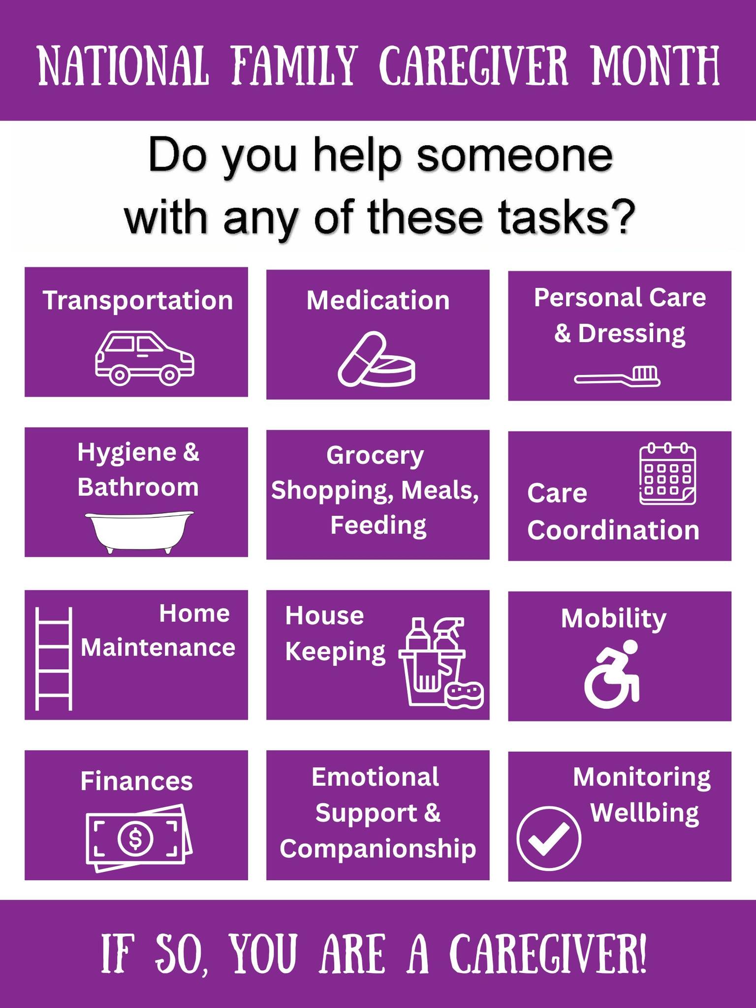 Bergen - November is National Family Caregivers Month, where we ...