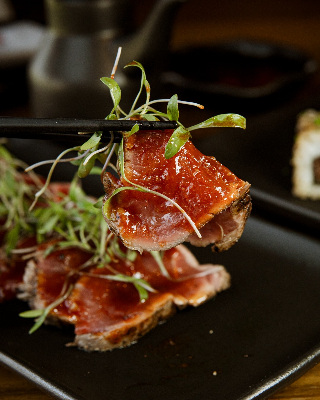 Moshi Moshi - ¿Sushi de Rib Eye al carbón? ¡Si, por favor! Visita MOSHI ...