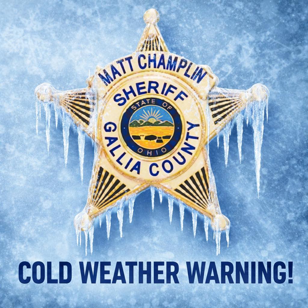 Gallia - ️ Cold Weather Safety Reminder ️ The Gallia County Sheriff’s ...