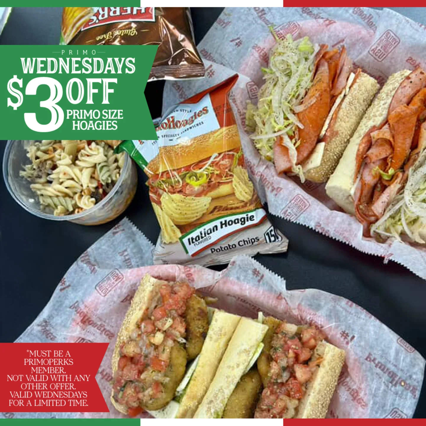PrimoHoagies - 2. More. Days! The PrimoHoagies deli classics lineup is ...